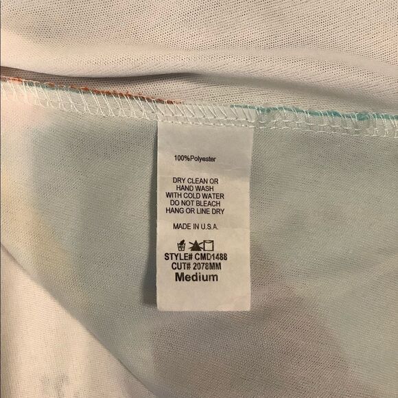 Sz M Hello Miz Multicolored Retro Maternity Dress - Picture 6 of 7